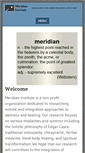 Mobile Screenshot of meridianinstitute.com